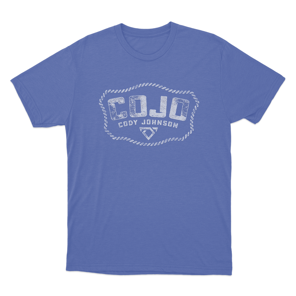 COJO Rope Unisex T Shirt Blue COJO Rope Unisex T Shirt Blue