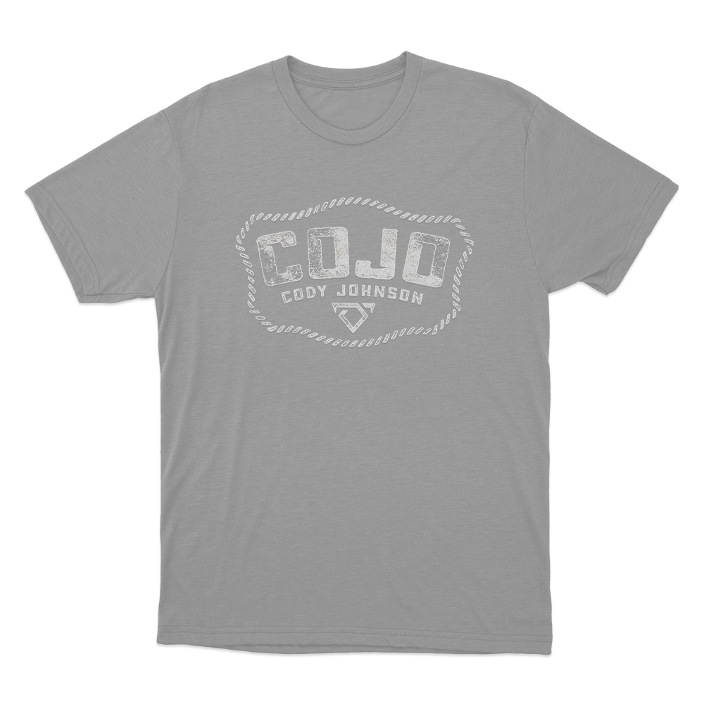 COJO Rope Unisex T Shirt Grey COJO Rope Unisex T Shirt Grey