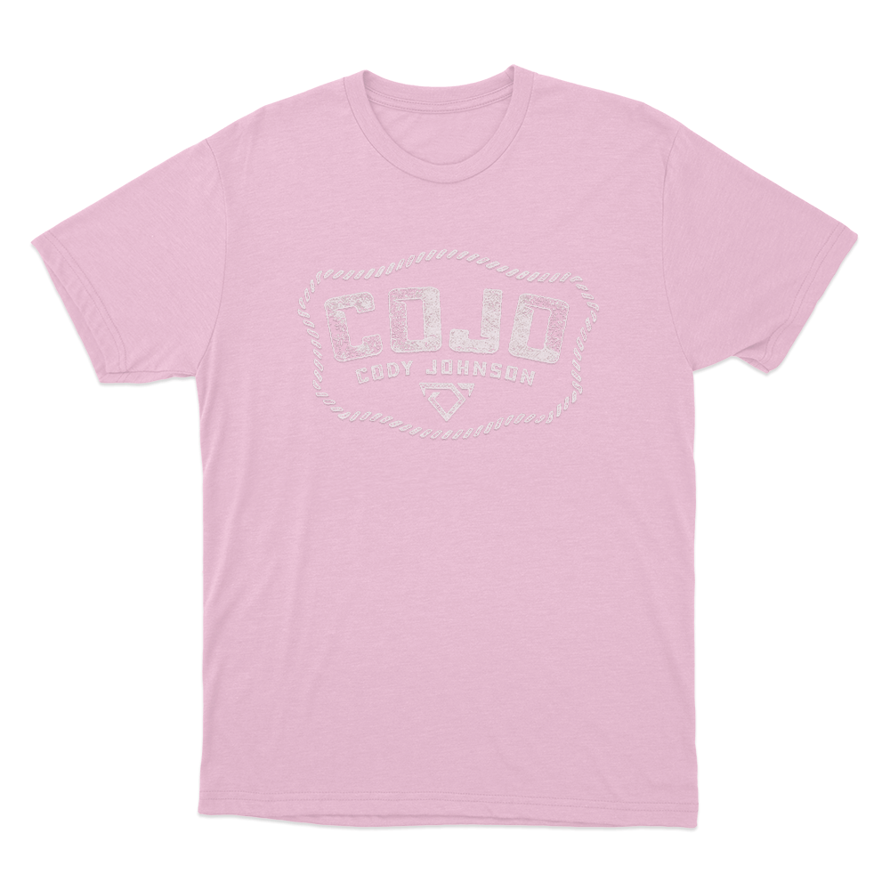 COJO Rope Unisex T Shirt Pink COJO Rope Unisex T Shirt Pink