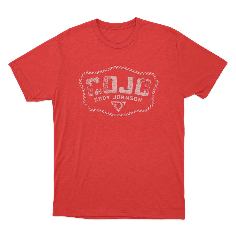 COJO Rope Unisex T Shirt Red COJO Rope Unisex T Shirt Red
