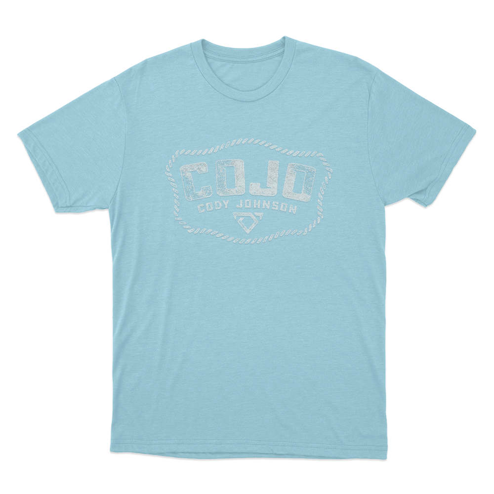 COJO Rope Unisex T Shirt Sky Blue COJO Rope Unisex T Shirt Sky Blue