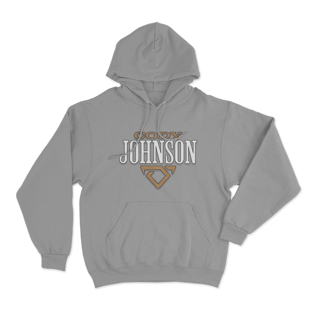 Cody Johnson Logo Unisex Hoodie Grey Cody Johnson Logo Unisex Hoodie Grey