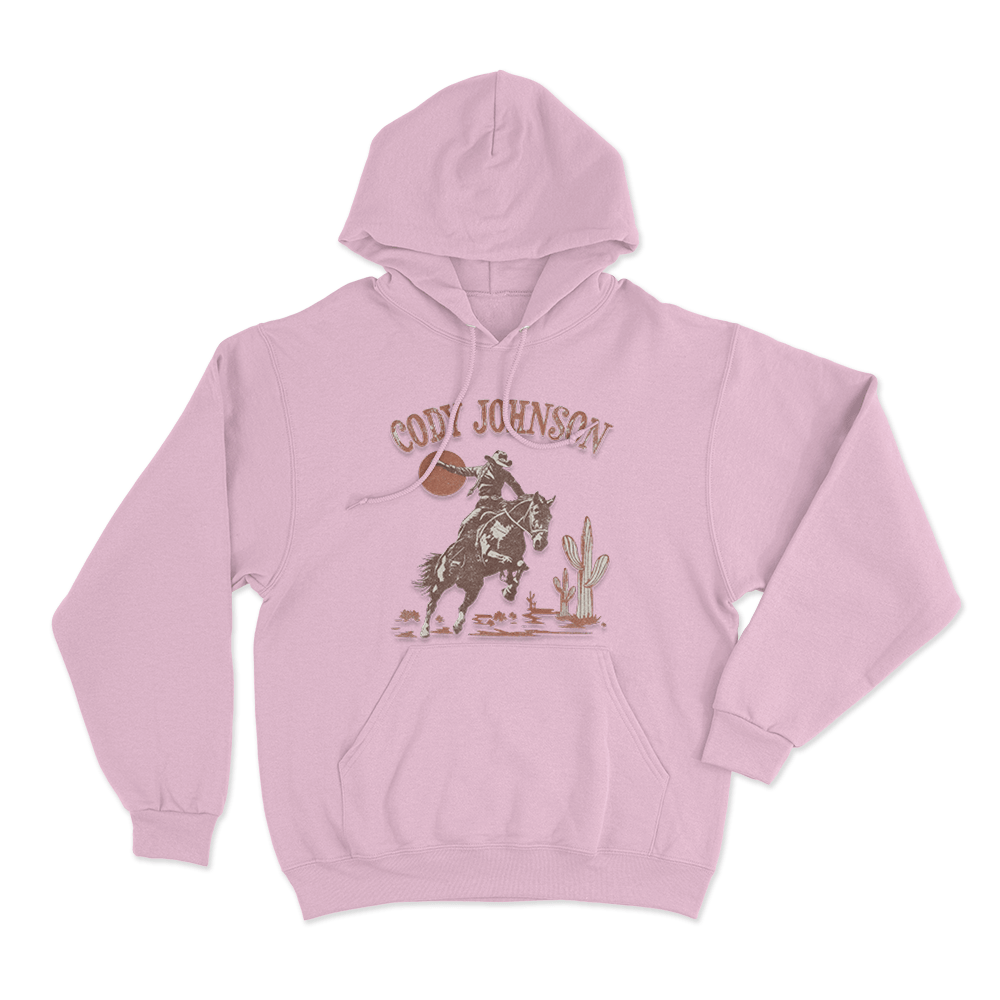 Cowgirl Unisex Hoodie Pink Cowgirl Unisex Hoodie Pink