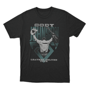 Leather Deluxe Photo Tour Unisex T Shirt Black